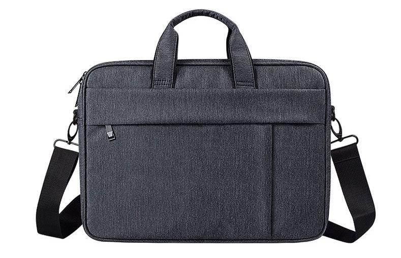 Brinch Waterproof Casual Business Side Zipper Designed Laptop Bag-Grey - Obeezi.com
