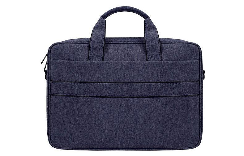 Brinch Waterproof Casual Business Side Zipper Designed Laptop Bag- NavyBlue - Obeezi.com