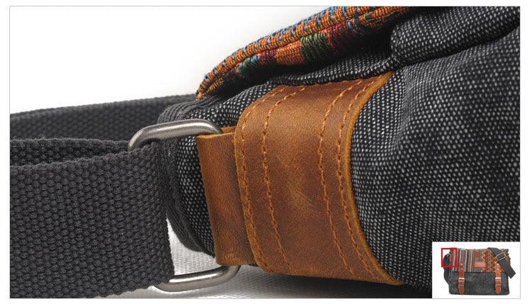 Brixton Messenger Shoulder HandBag- Blue - Obeezi.com