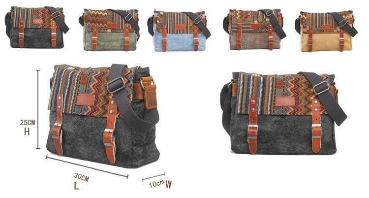 Brixton Messenger Shoulder HandBag- Coffee - Obeezi.com