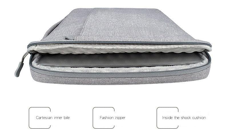 Brooks Waterproof Stylish Designed Ultra Light Laptop Bag-Grey - Obeezi.com