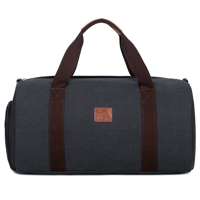 Buffalo Vintage Large Capacity Duffle Bag- Black - Obeezi.com