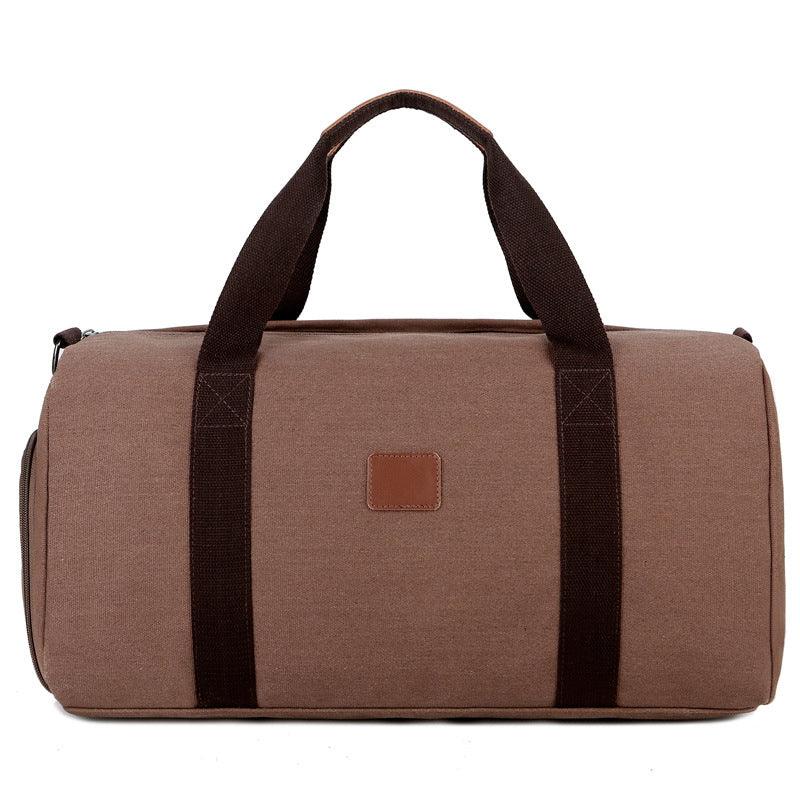 Buffalo Vintage Large Capacity Duffle Bag- Brown - Obeezi.com