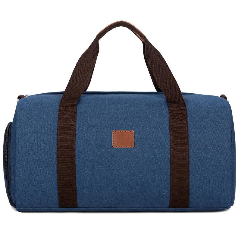 Buffalo Vintage Large Capacity Duffle Bag- NavyBlue - Obeezi.com