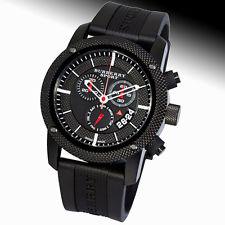 Burberry Black Rubber Chronograph Men's Watch BU7701 - Obeezi.com