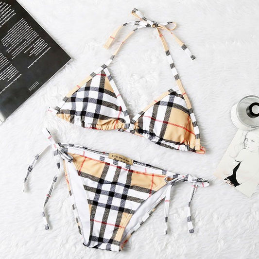 Burberry Gingham Classic Bikini - Obeezi