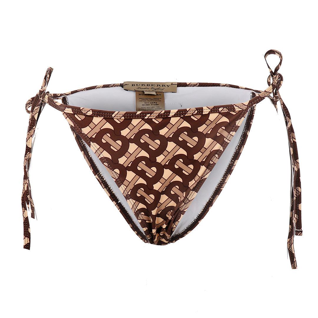 Burberry Two-Piece Sexy Tie-up Bikini-Brown - Obeezi.com
