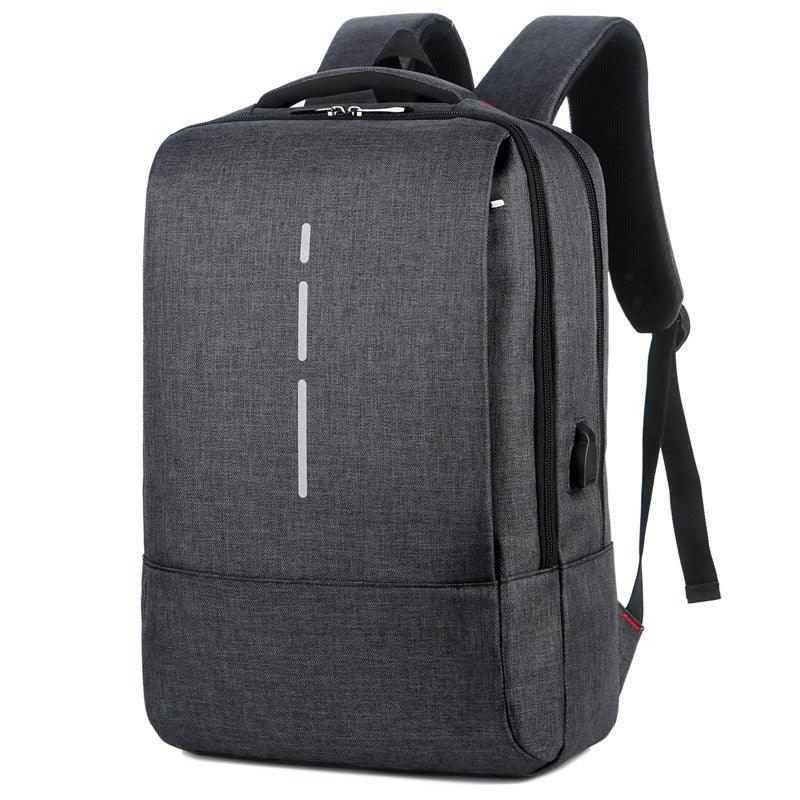 Business Oxford Waterproof Laptop Backpack-Black - Obeezi.com