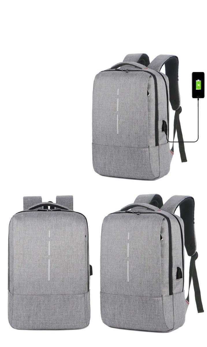 Business Oxford Waterproof Laptop Backpack-Black - Obeezi.com