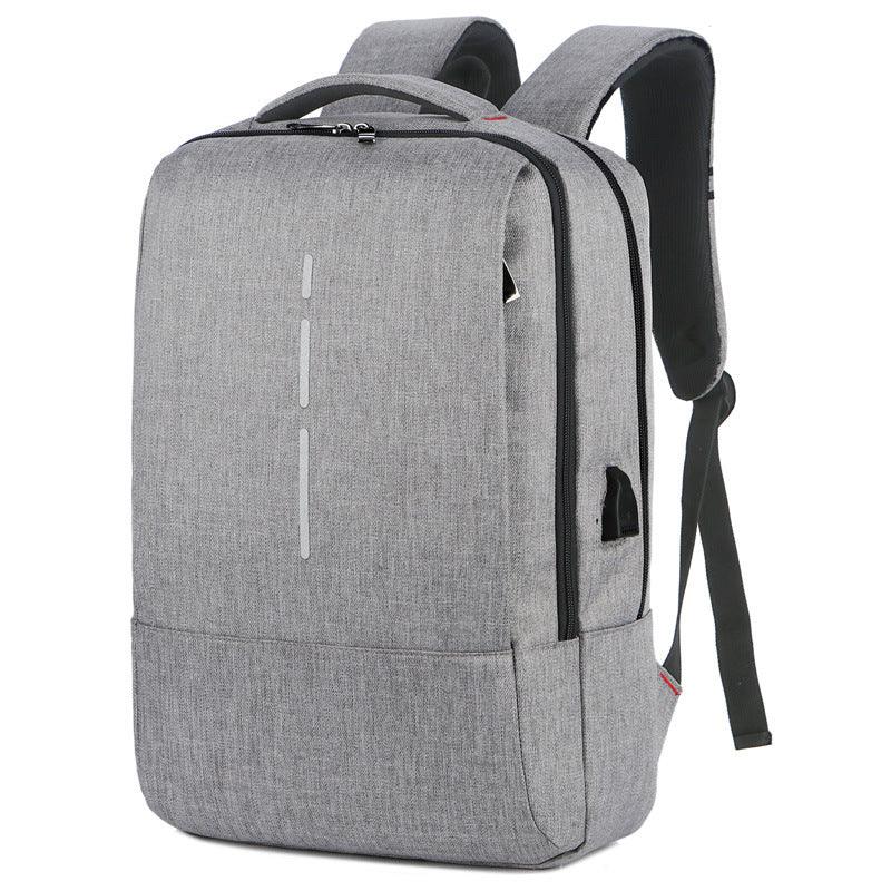 Business Oxford Waterproof Laptop Backpack-Grey - Obeezi.com