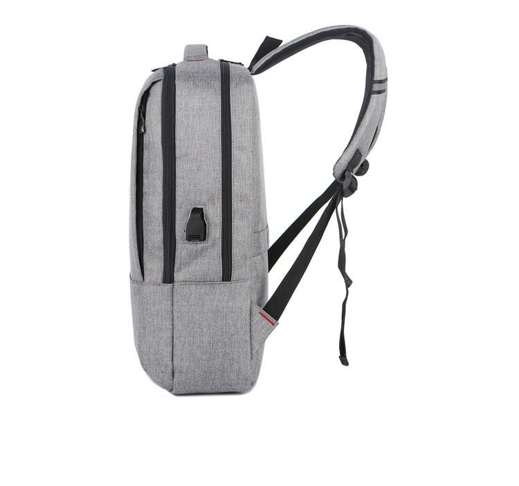 Business Oxford Waterproof Laptop Backpack-Grey - Obeezi.com