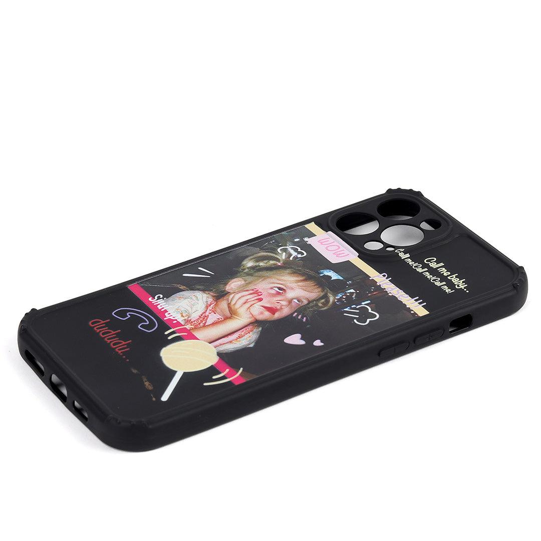 Call Me Baby Designed iPhone Casing- Black - Obeezi.com