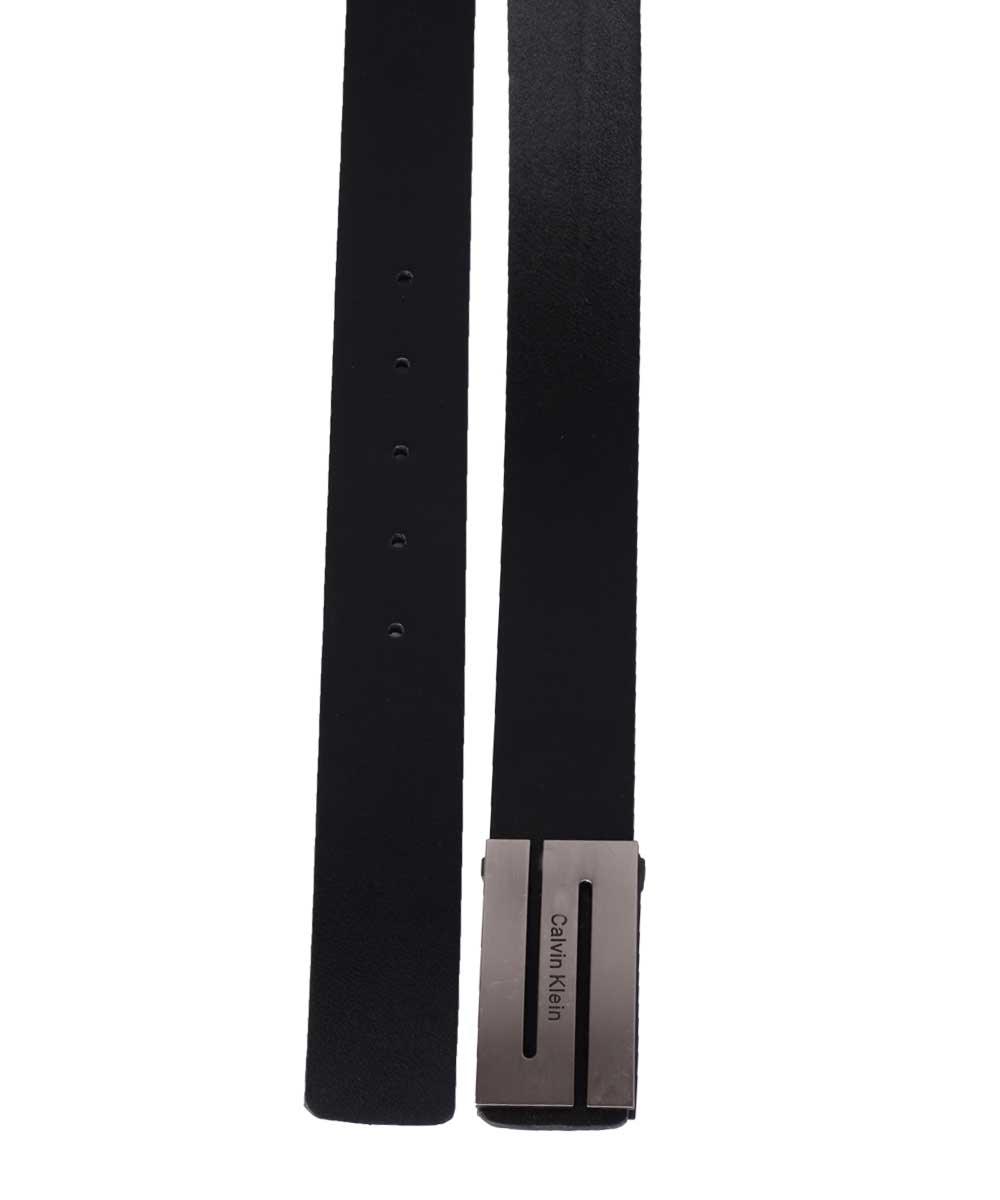 Calvin Klein Men Formal Black Work Active Basic Leather Belt - Obeezi.com
