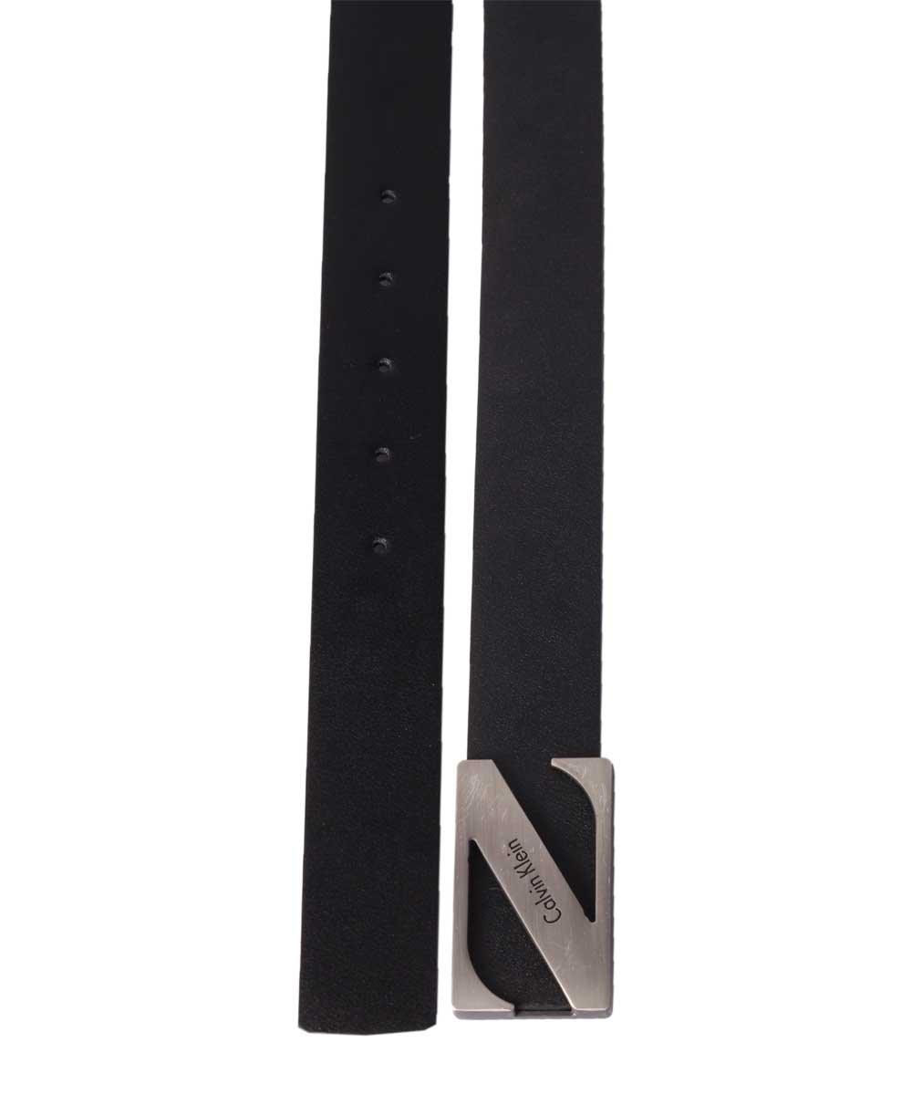 Calvin Klein Men's Newton Black Leather Belt - Obeezi.com