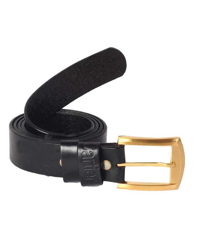 Cartier Black cowhide Palladium and Golden-Finish Buckle - Black - Obeezi.com