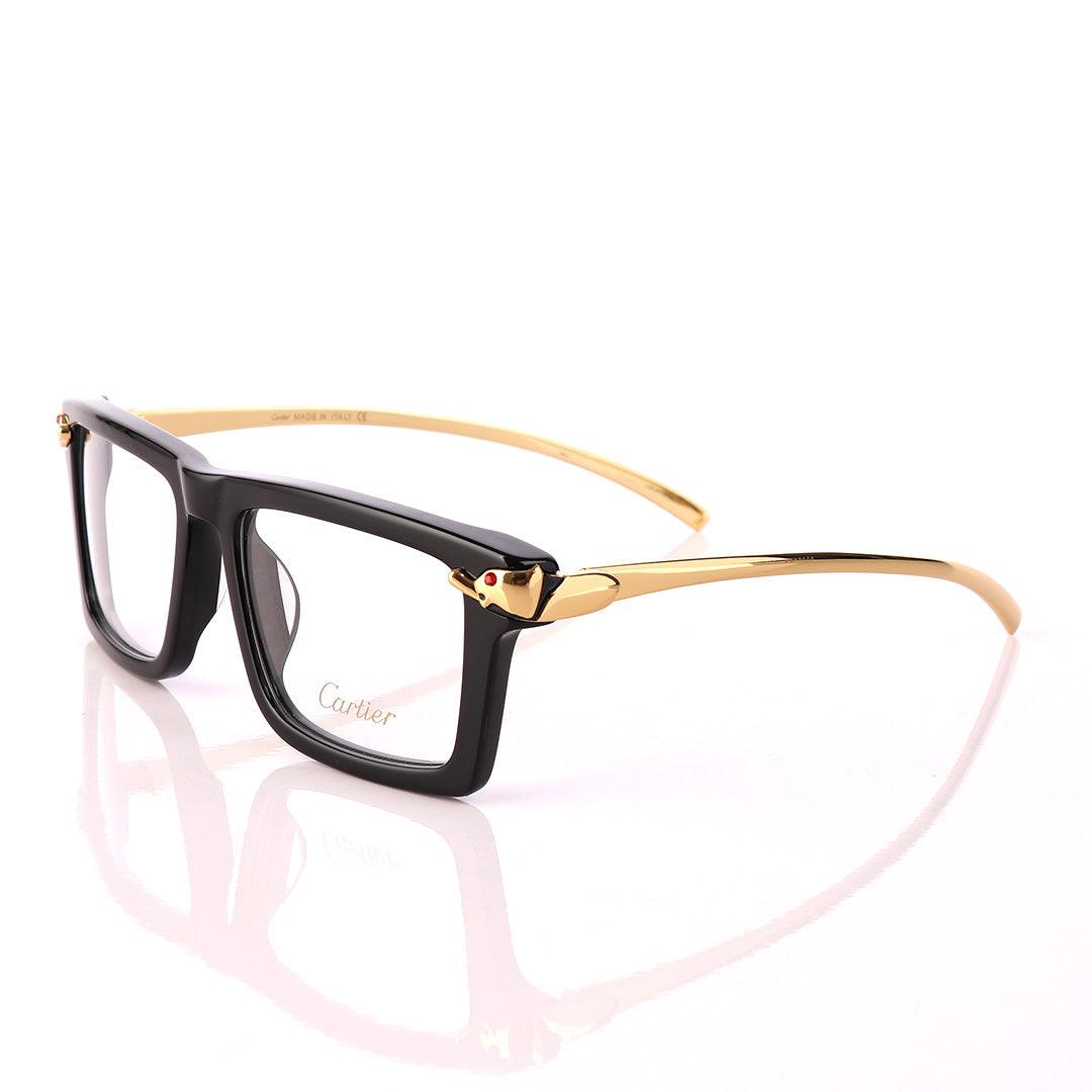 Cartier Gold Vintage Metal Frame Panthère Sunglasses - Obeezi.com