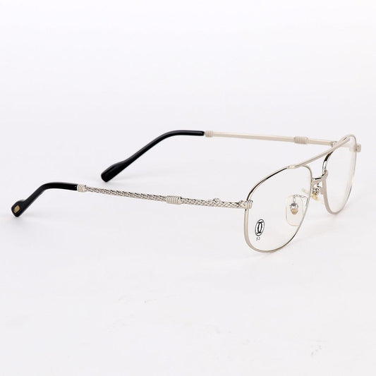 Cartier Vintage Classic Metal Silver Sunglasses - Obeezi.com