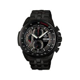 Casio Edifice EF-558BK Full Black Stainless Steel Watch - Obeezi.com