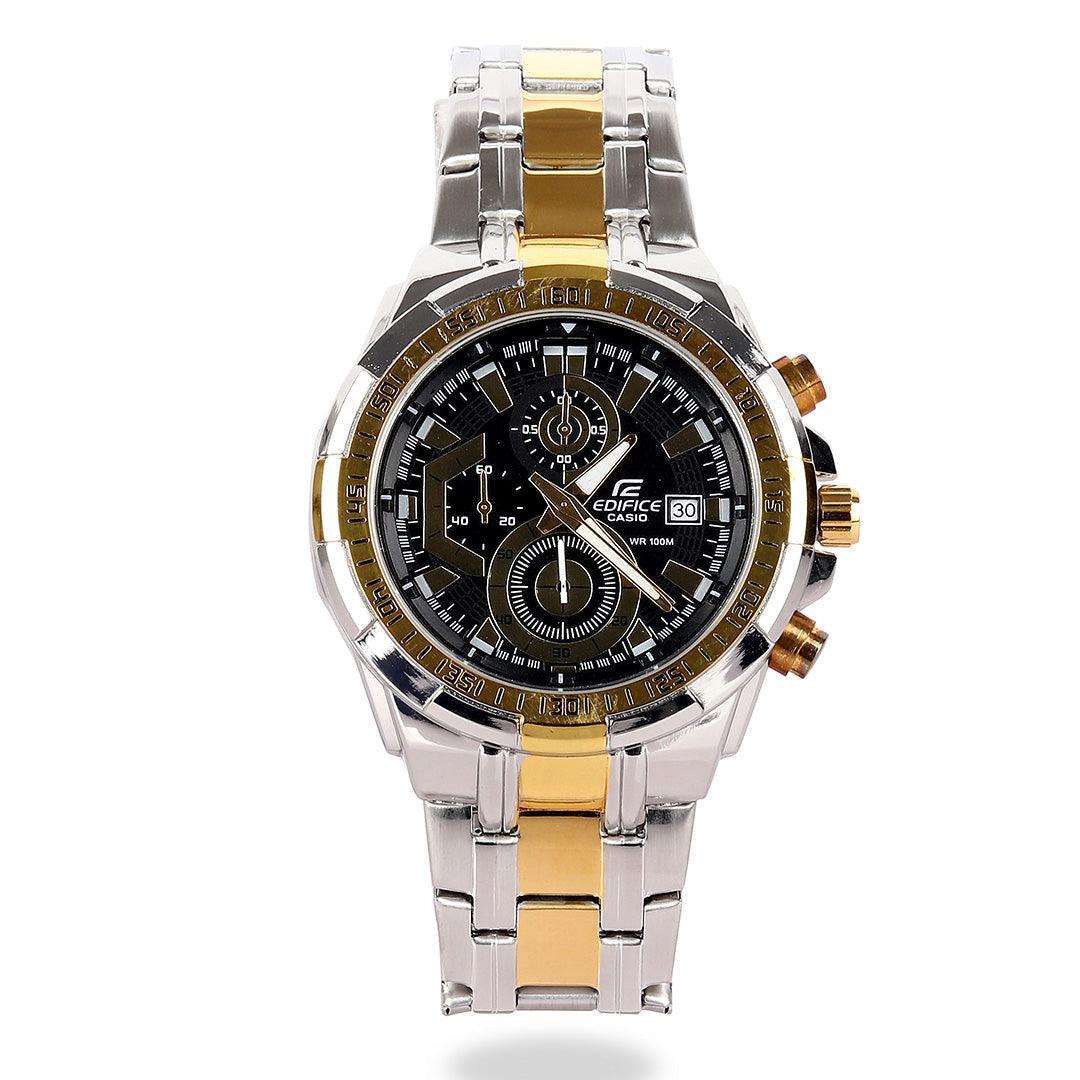 Casio Edifice Series Efr-539SG Stainless Steel Gents Wrist Watch - Obeezi.com