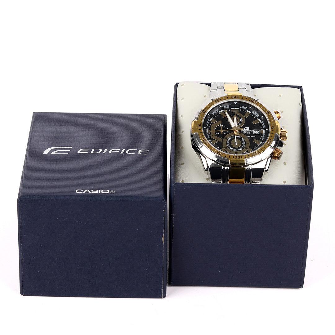 Casio Edifice Series Efr-539SG Stainless Steel Gents Wrist Watch - Obeezi.com