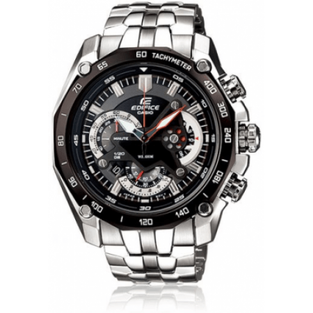 Casio Edifice Steel Watch ED-550PB | Black - Obeezi.com