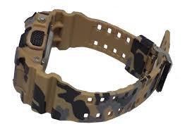 casio g-shock brown camo black dial thermo - Obeezi.com