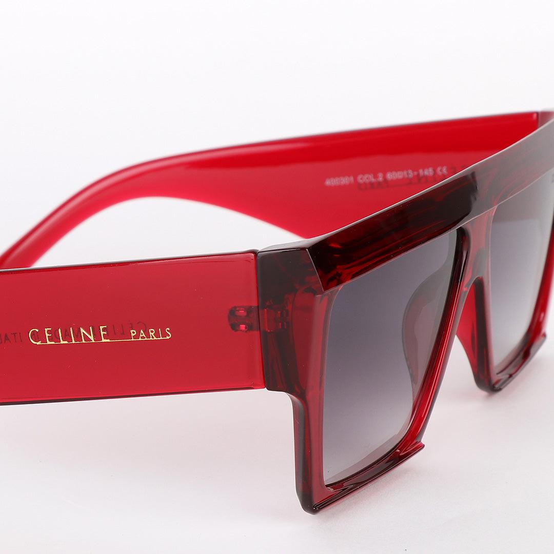 Celine Exquisite Styling Oxblood Sunglasses - Obeezi.com