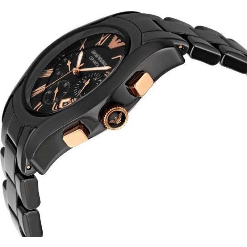 Ceramica AR1410 Men's Chrono XL Black Watch - Obeezi.com