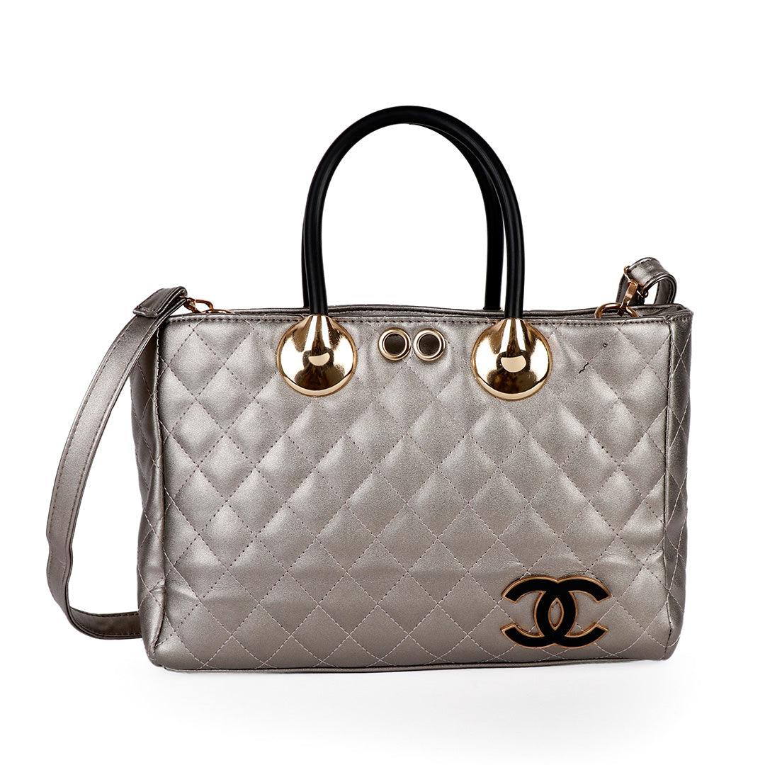 Chanel Exquisite Silver Tote Bag - Obeezi.com