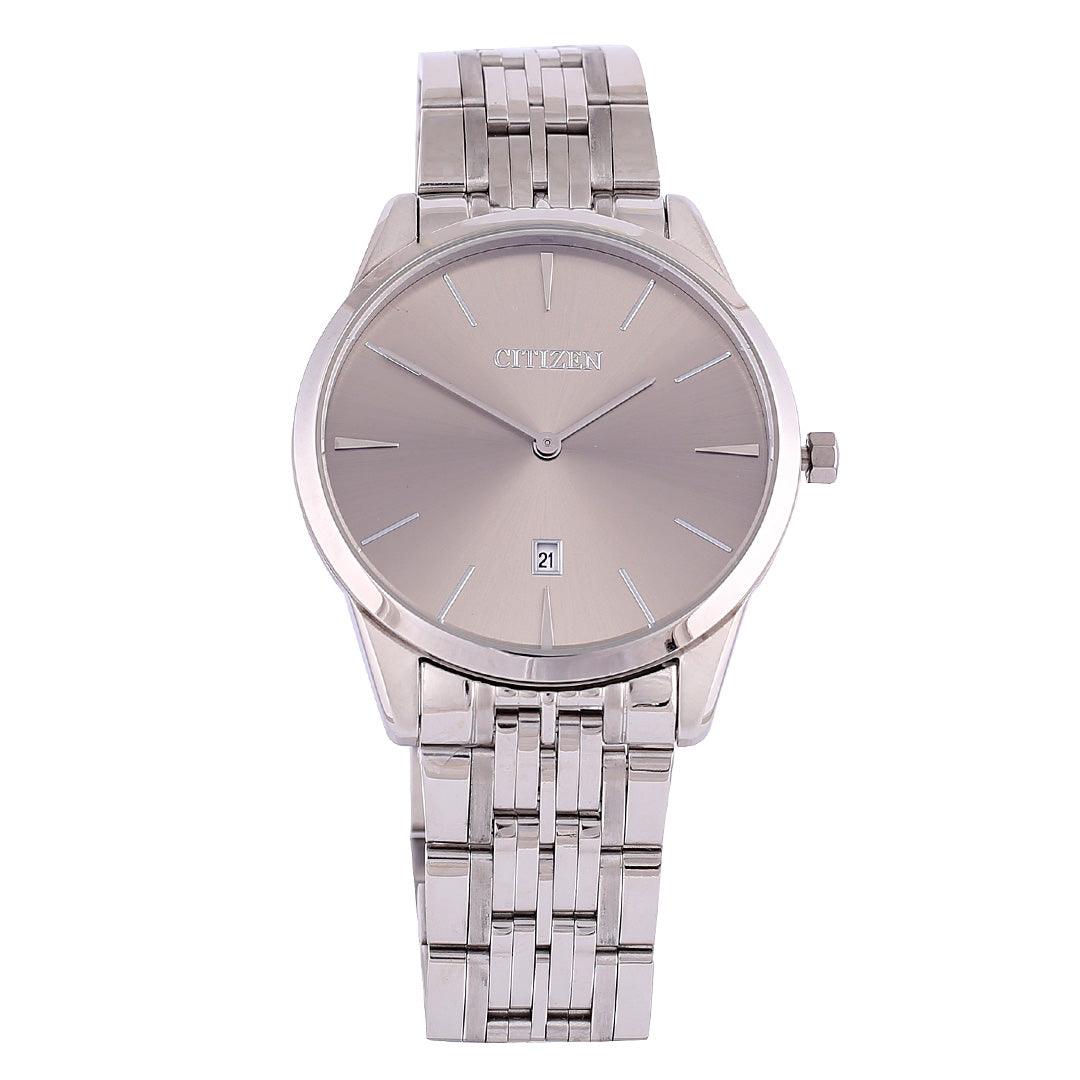 Citi Eco Drive Silver Chain Unisex Wristwatch - Obeezi.com