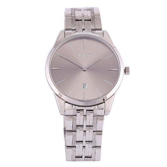 Citi Eco Drive Silver Chain Unisex Wristwatch - Obeezi.com