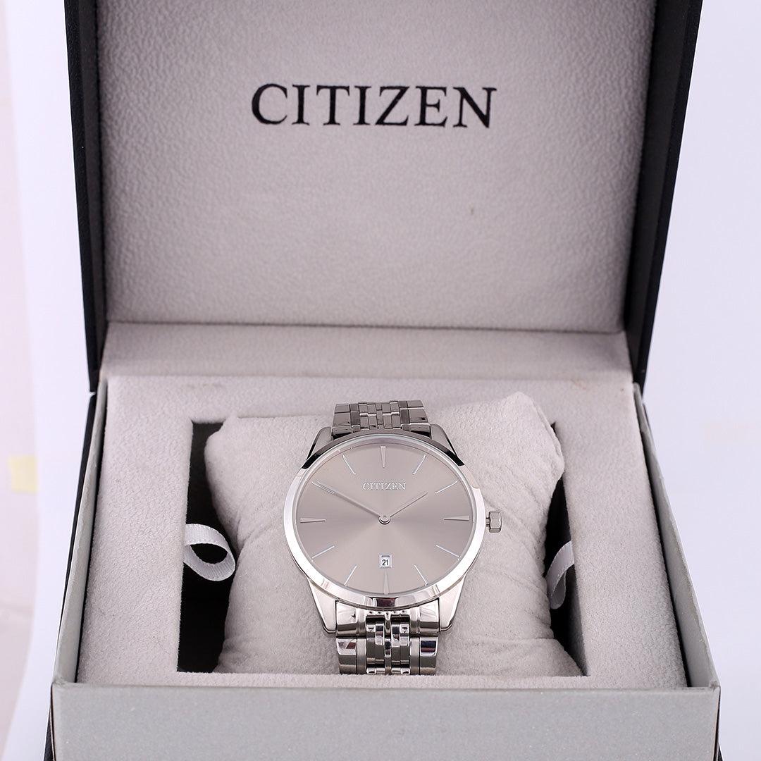 Citi Eco Drive Silver Chain Unisex Wristwatch - Obeezi.com