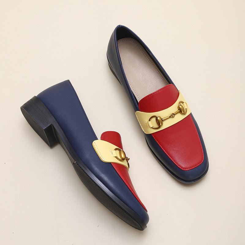Classic Boss Lady Multi Colour Loafer Shoe - Obeezi.com