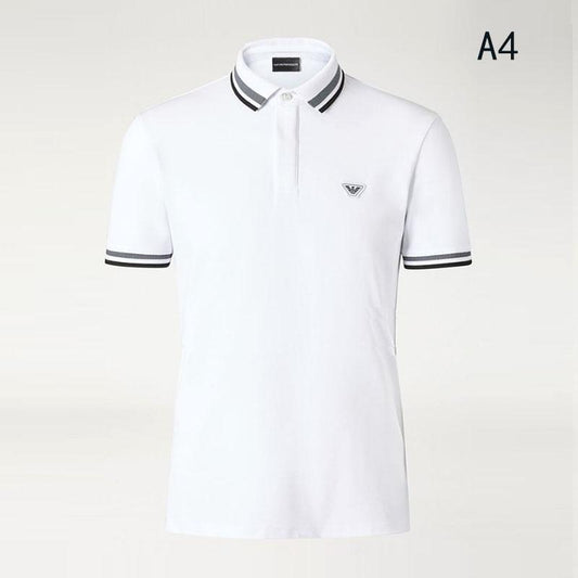 Classic Logo GA White Polo Shirt - Obeezi