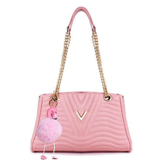 Classical Design Genuine Woman Pink Leather flower Bags - Obeezi.com