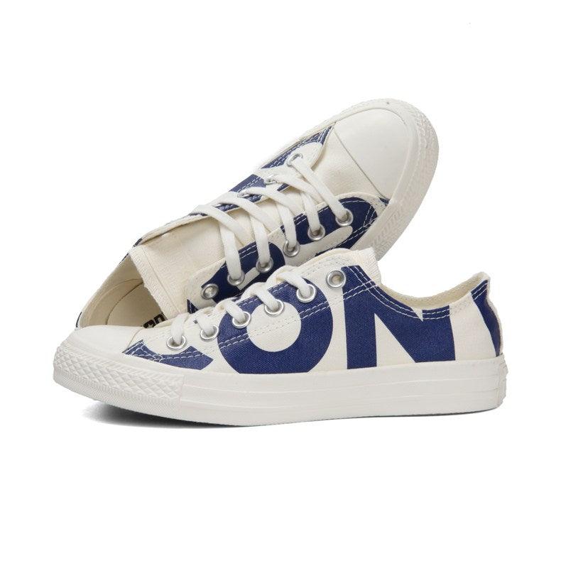 Converse All Star Ctas Ox Blu/Wht Sneaker - Obeezi