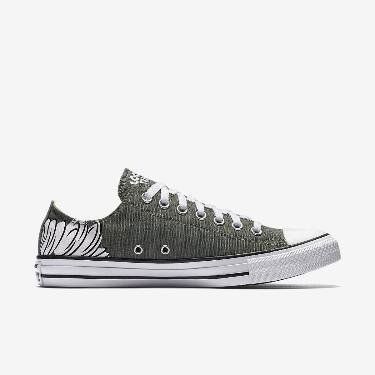 Converse All Star Looney Tunes Cartoon Army Green Sneaker - Obeezi