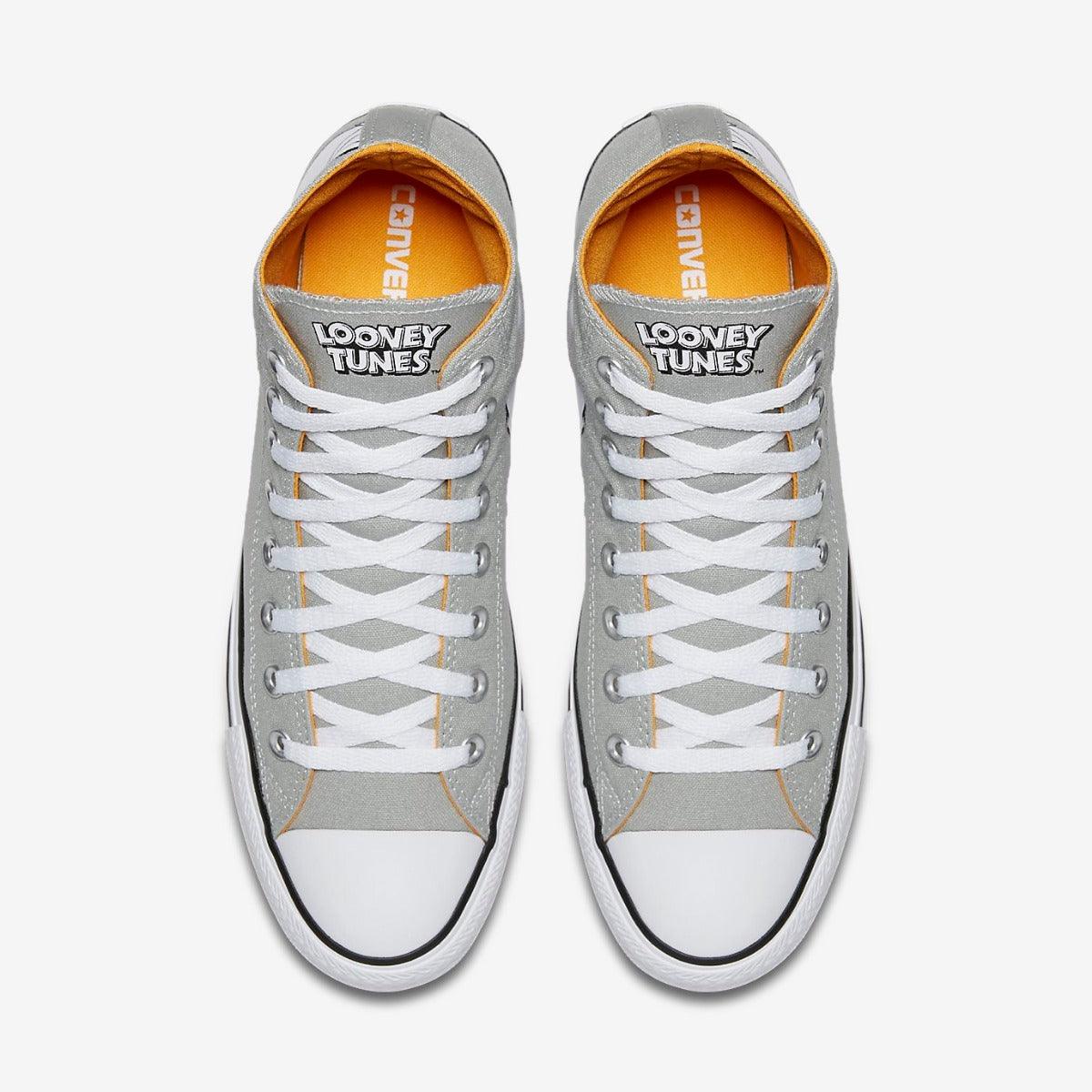 Converse All Star Looney Tunes Cartoon Hightop Grey Sneaker - Obeezi