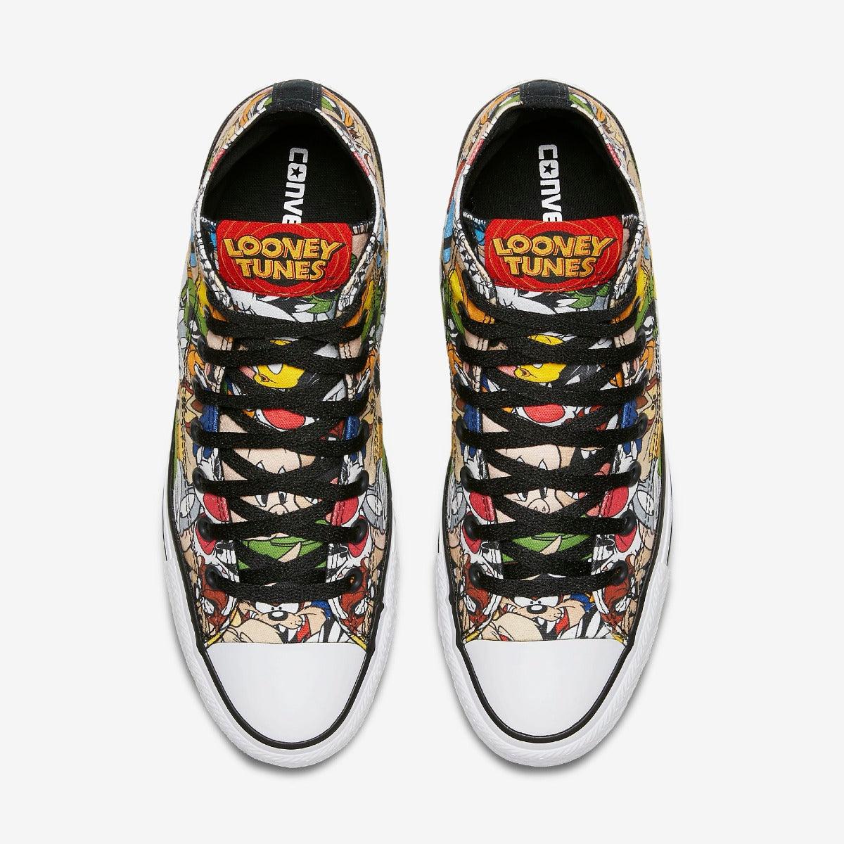 Converse All Star Looney Tunes Cartoon Hightop Sneaker Multicolor - Obeezi