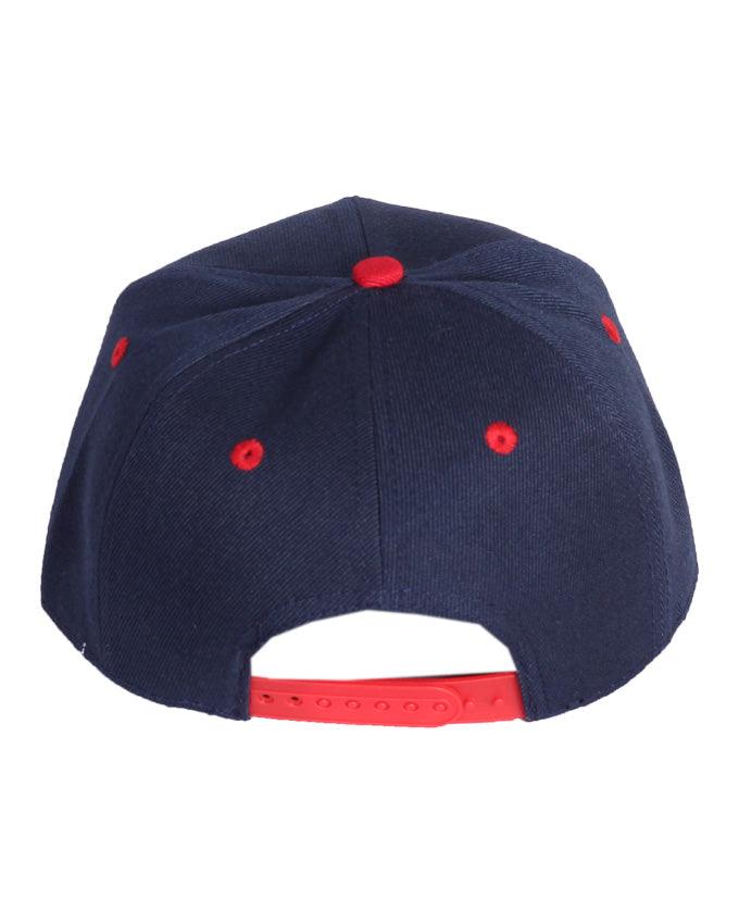 Converse Tip Off Baseball Adjustable Cap Navy Blue Mix With Red - Obeezi.com