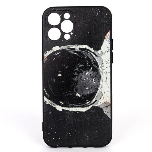 Cool Astro Space Designed iPhone Case- Black - Obeezi