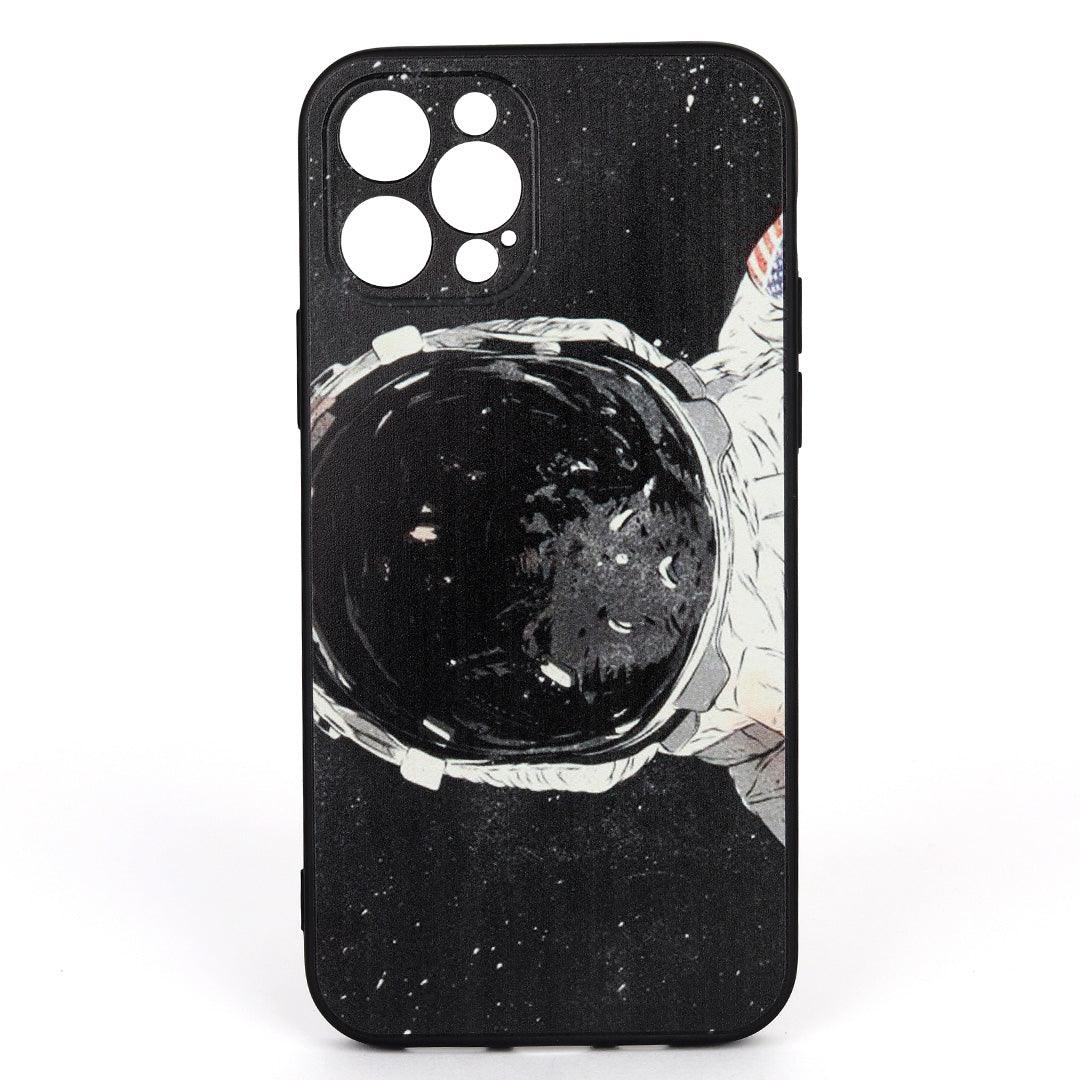 Cool Astro Space Designed iPhone Case- Black - Obeezi