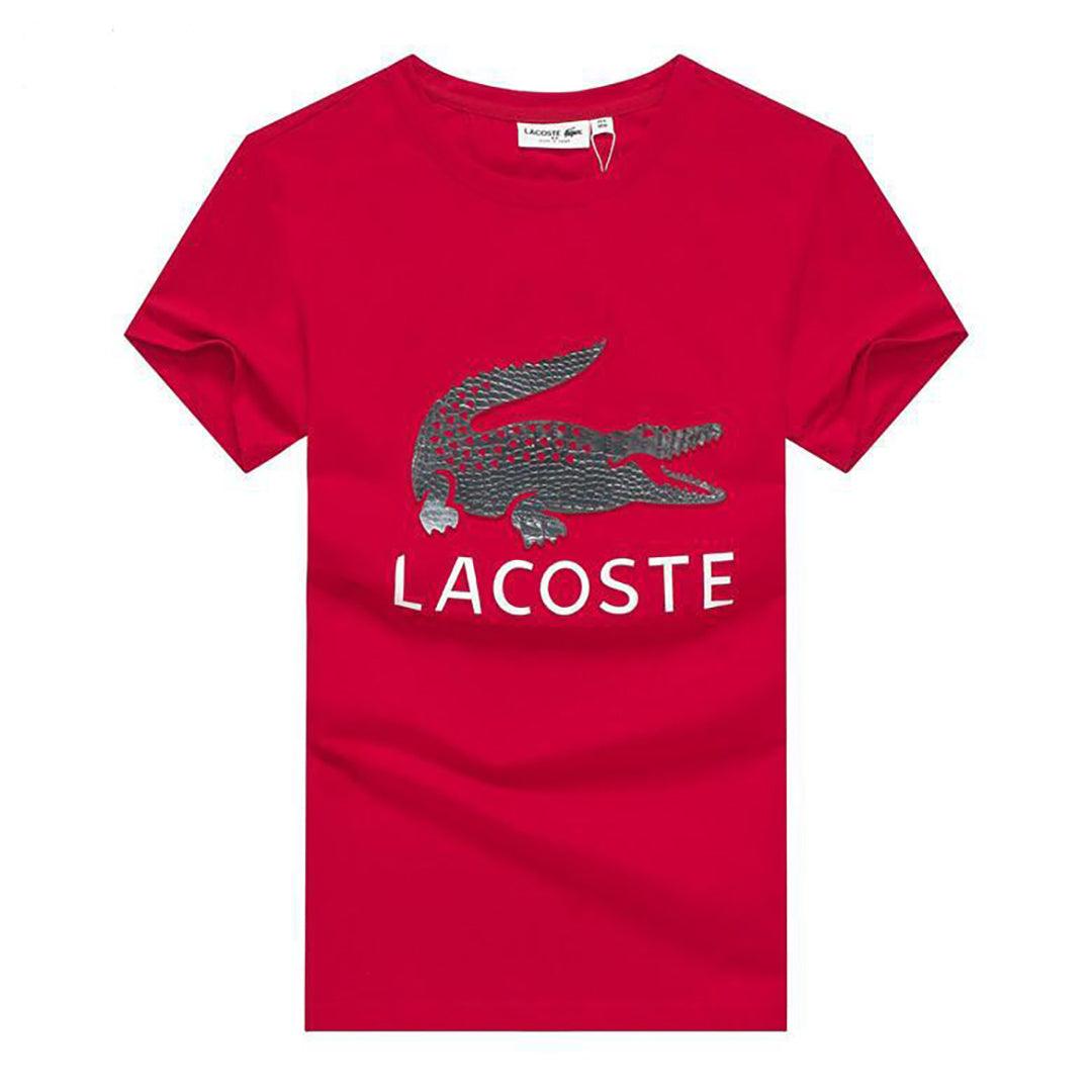 Cost Design Single Cool Cotton Round Neck Polo -Red - Obeezi.com