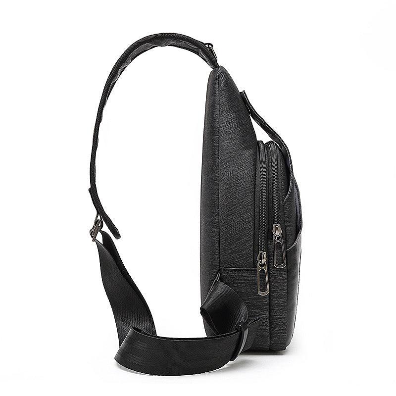 CrossBody Smart Waterproof Single Strap Black Bag - Obeezi.com
