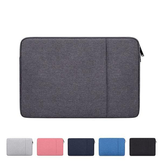 Custom Logo Travel Office Waterproof Laptop Sleeve-Grey - Obeezi.com