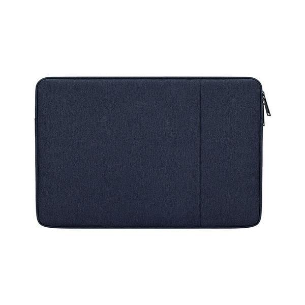Custom Logo Travel Office Waterproof Laptop Sleeve- Navy Blue - Obeezi.com