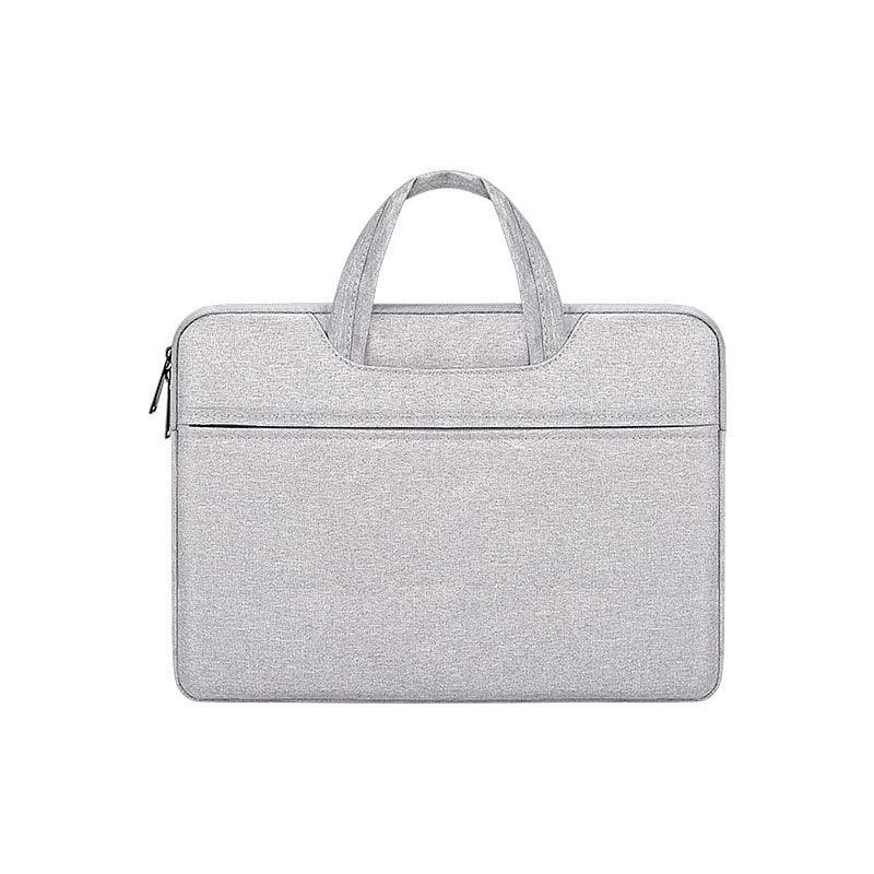 Custom Logo Waterproof Business Computer Laptop Bag Sleeve-Ash - Obeezi.com