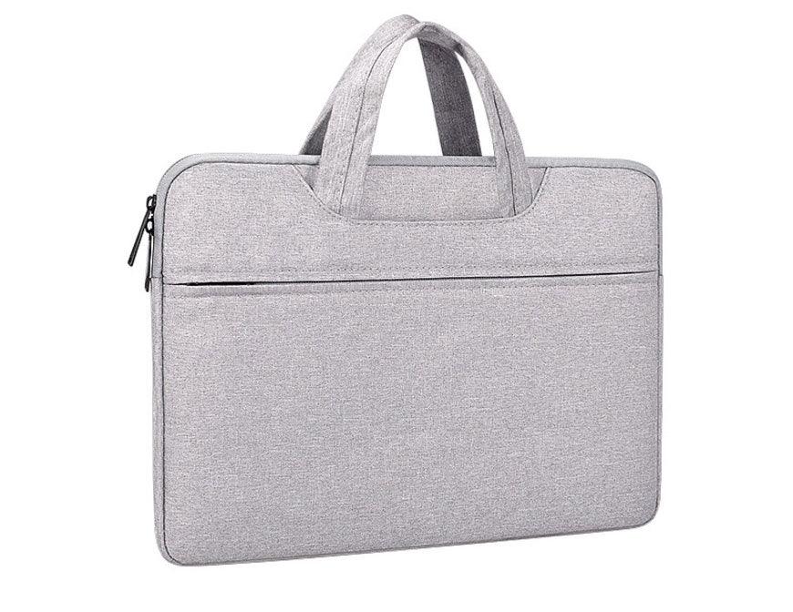 Custom Logo Waterproof Business Computer Laptop Bag Sleeve-Ash - Obeezi.com