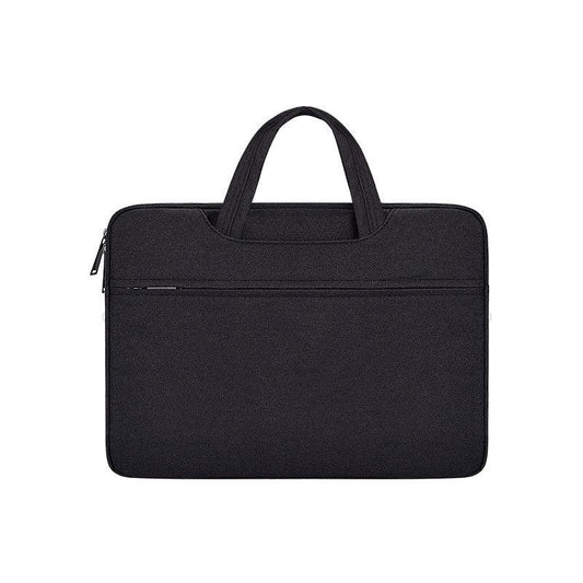 Custom Logo Waterproof Business Computer Laptop Bag Sleeve-Black - Obeezi.com