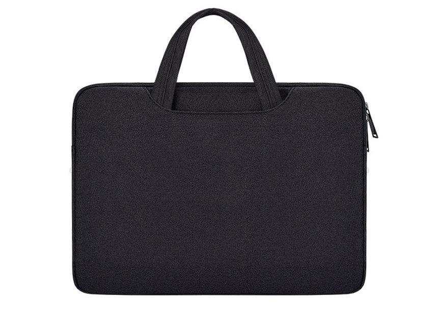 Custom Logo Waterproof Business Computer Laptop Bag Sleeve-Black - Obeezi.com